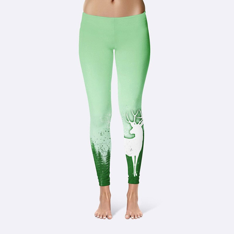 custom printed ankle length 7/8 leggings