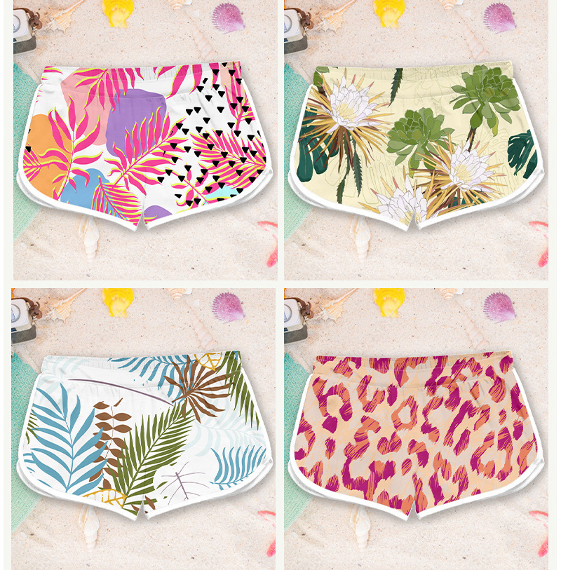 custom printed women's dolphin shorts